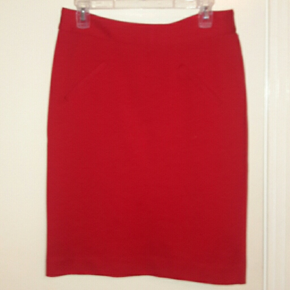 Red skirt