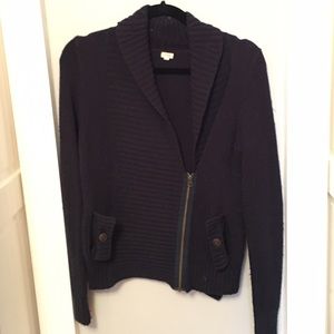 JCrew half zip up sweater