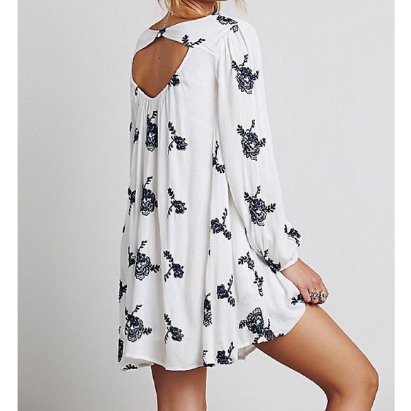 Free People Embroidered Dress - Picture 2 of 8