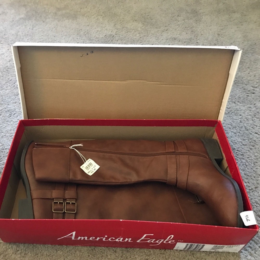 Cognac Boots- NWT!!!