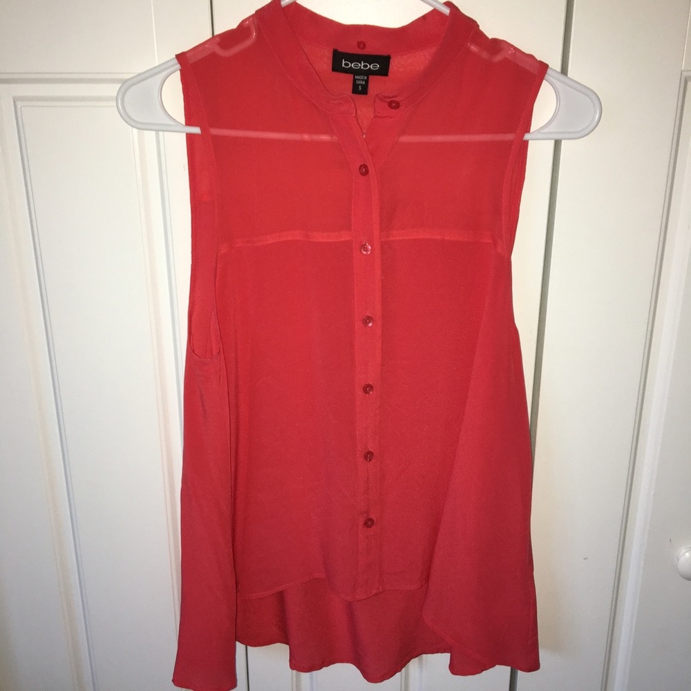 Bebe Sleeveless Top