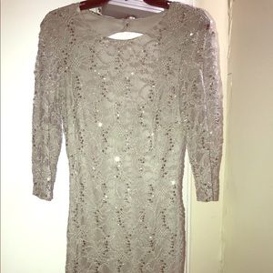 Grey Sparkle Dress