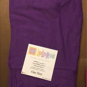 Purple OS Lularoe Leggings