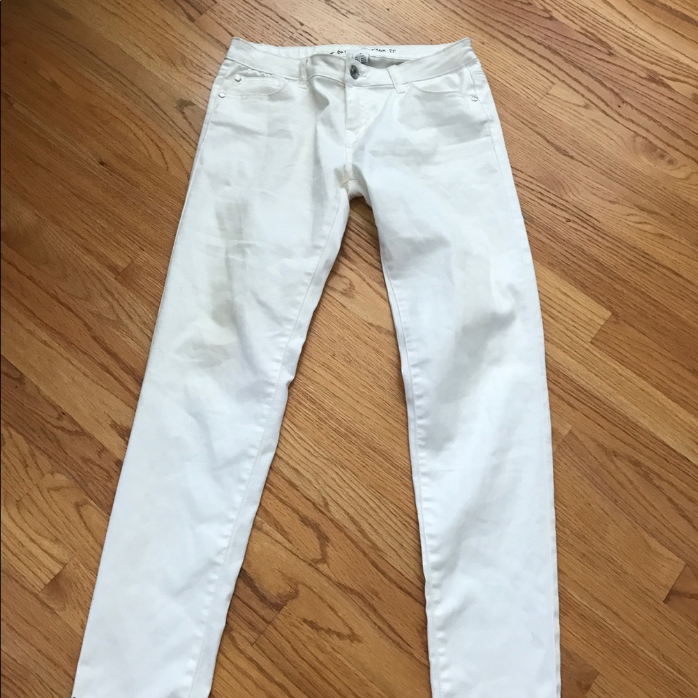 White jeans