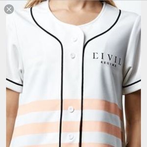 Civil regime women's baseball jersey