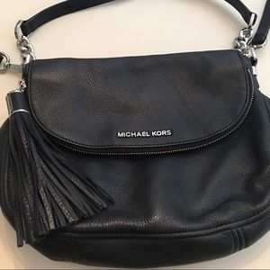 Michael Kors Bedford Black Handbag/Crossbody