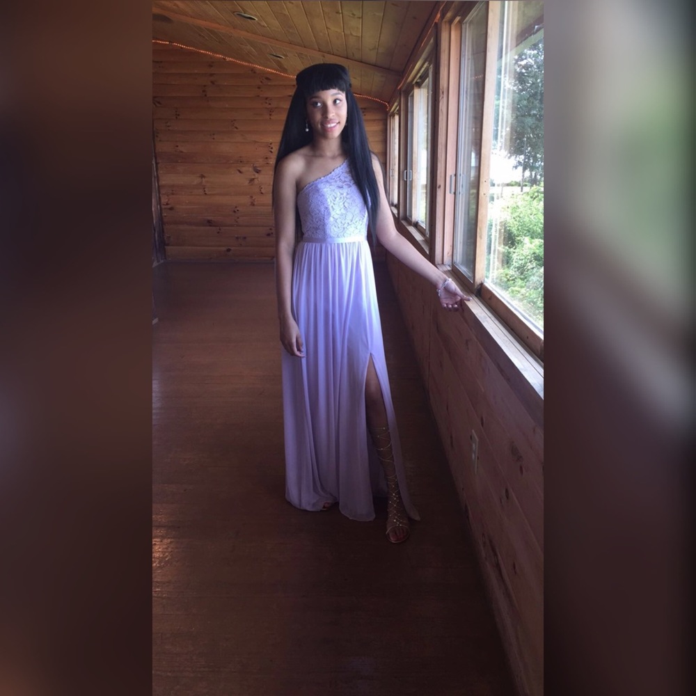 David's Bridal Lace Dress