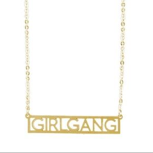 Girl Gang Gold Necklace