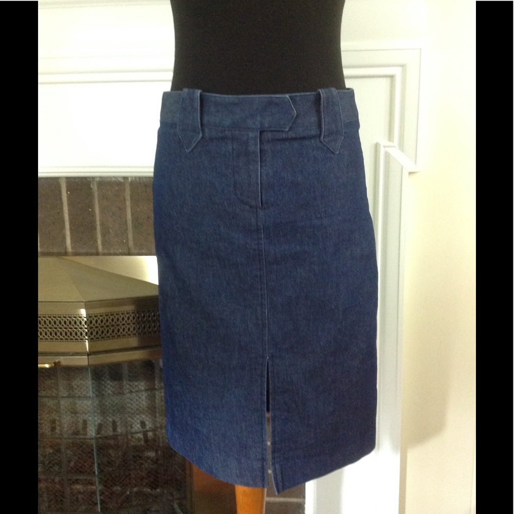 VINTAGE Guess Collection Jean Stretch Skirt