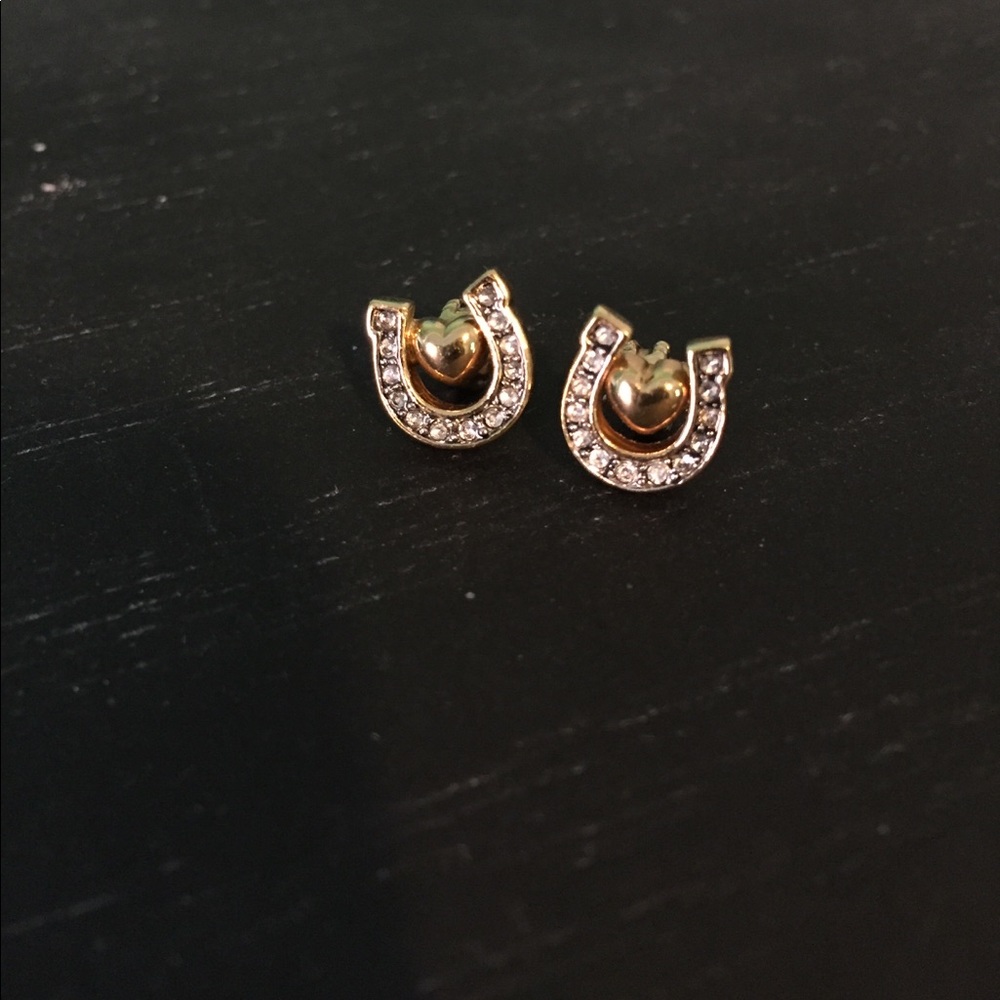 Juicy Couture Horseshoe earrings