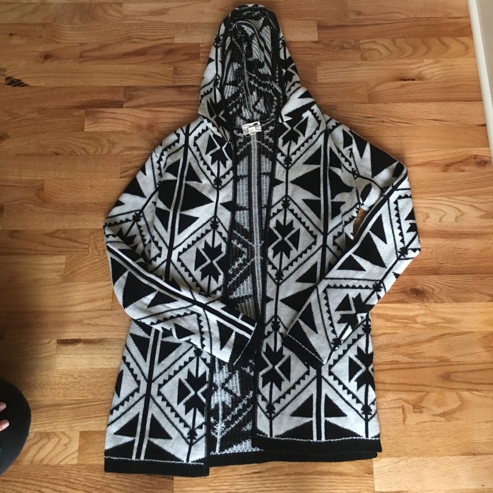 Hooded Cardigan by LA Hearts