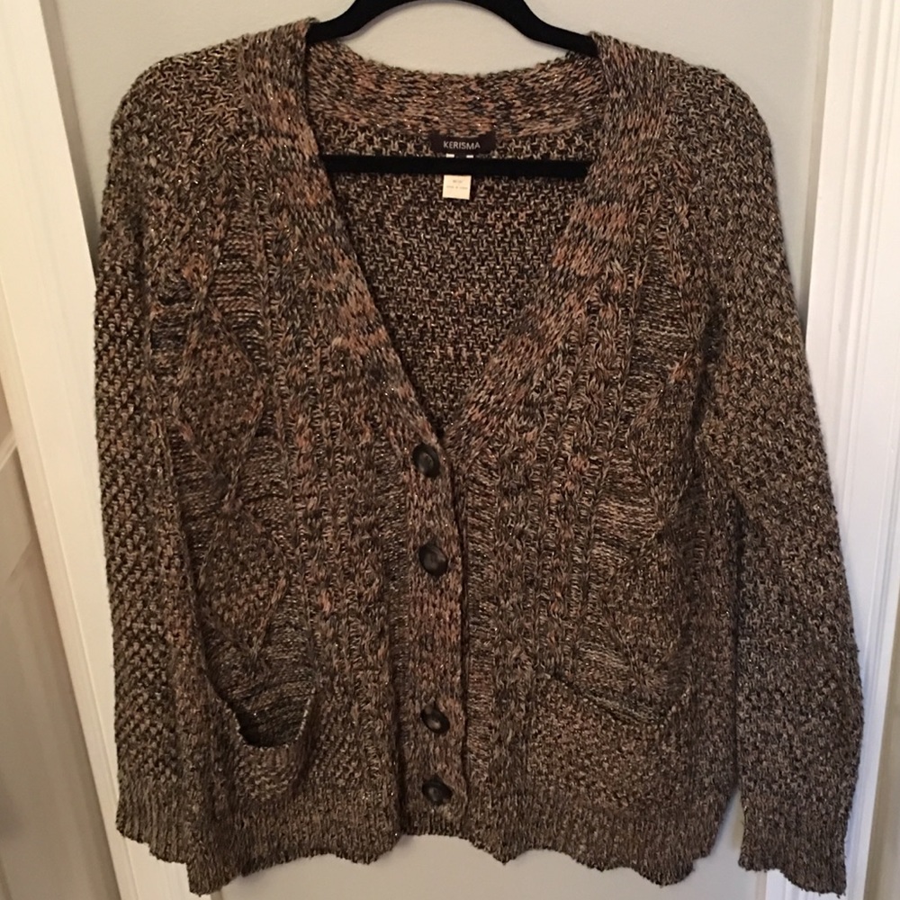 Kerisma metallic cardigan