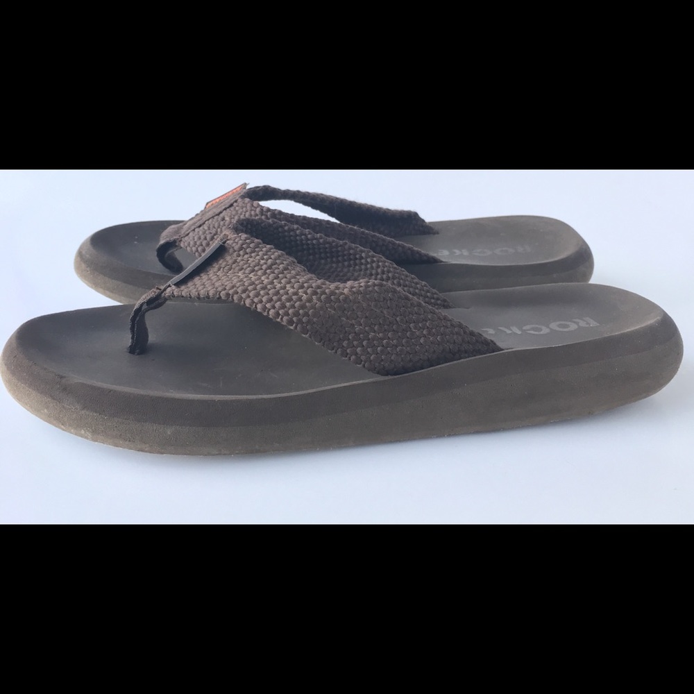 Rocket Dog Flip Flops, Brown Flips