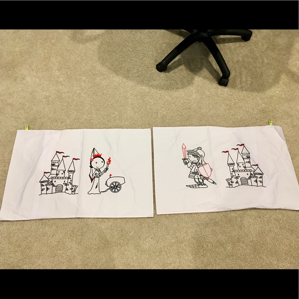 His and Hers Standard Size Pillow Cases