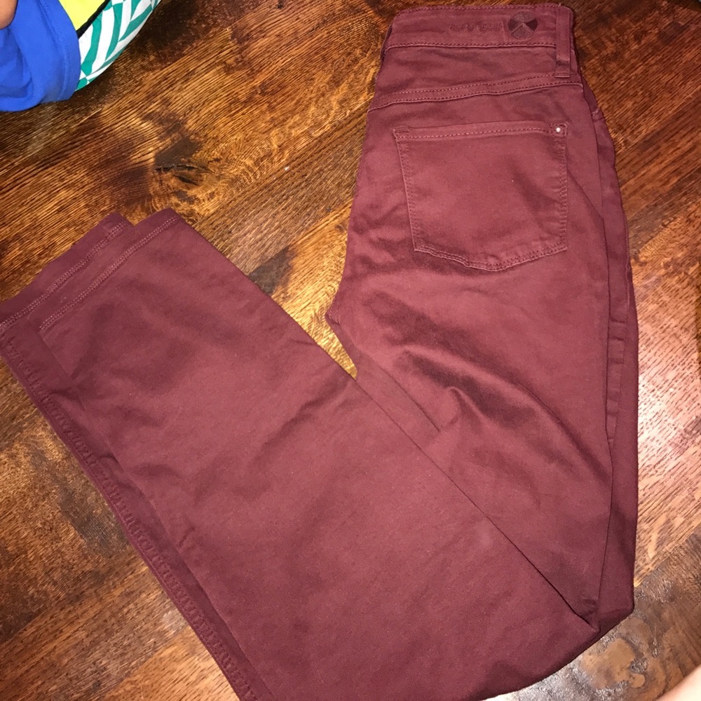 Burgundy Dream Jeans