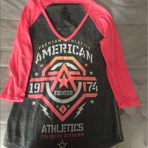 American fighter shirt