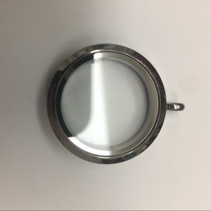 Silver Origami Owl Locket and chain