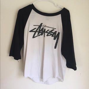 Stussy Raglan Baseball tee