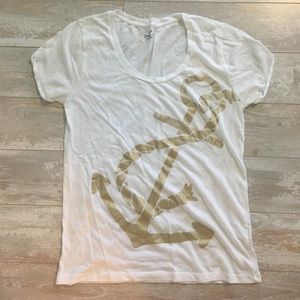 J. Crew anchor tee size M