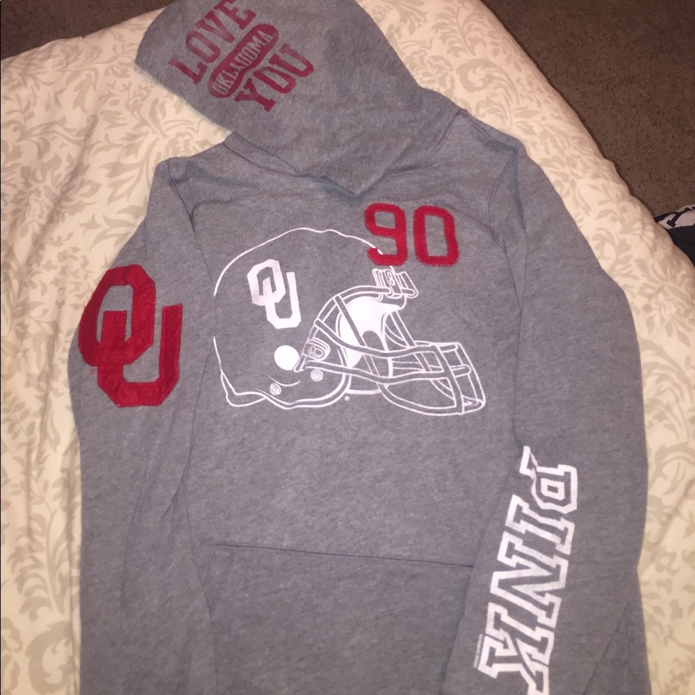 OU Pink collegiate sweatshirt