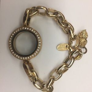 Gold Origami Owl Bracelet