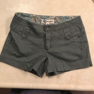 Green shorts