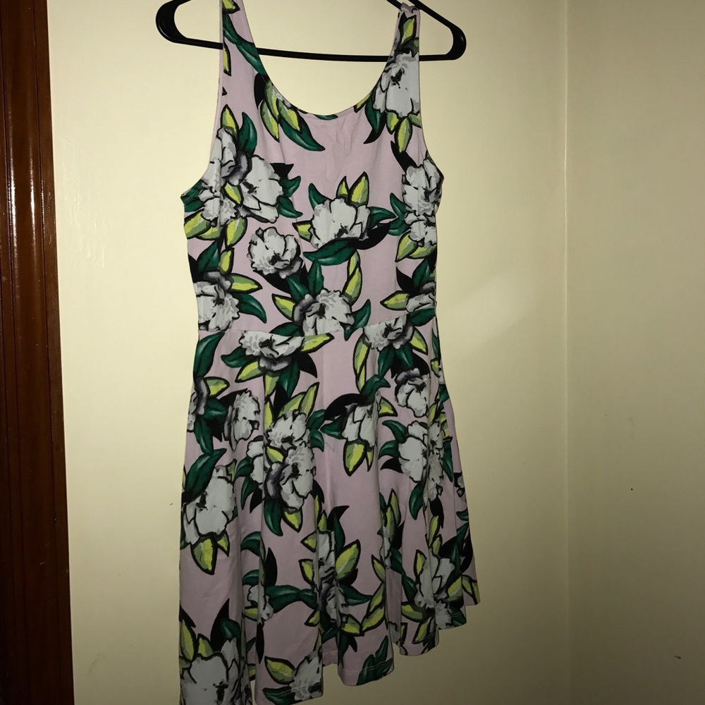 Floral skater dress