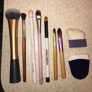 Makeup Brush Bundle including Sephora Bag