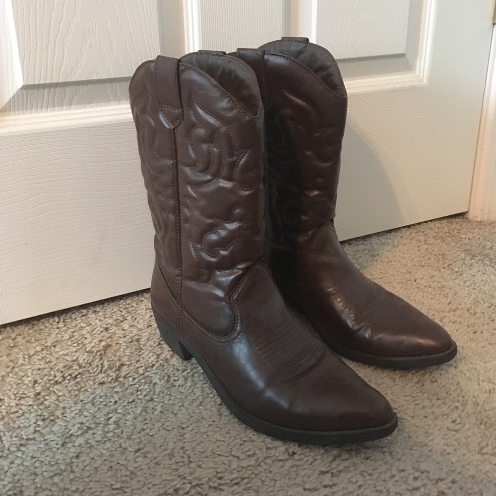 Rampage Valiant Cowboy Boots