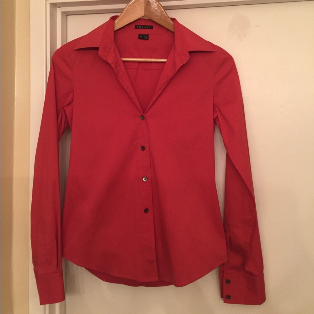 Theory dress shirt! Absolutely stunning!