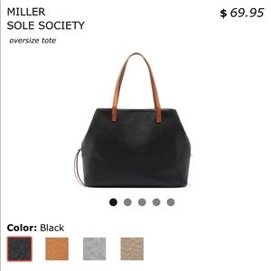 Sole Society Miller Tote