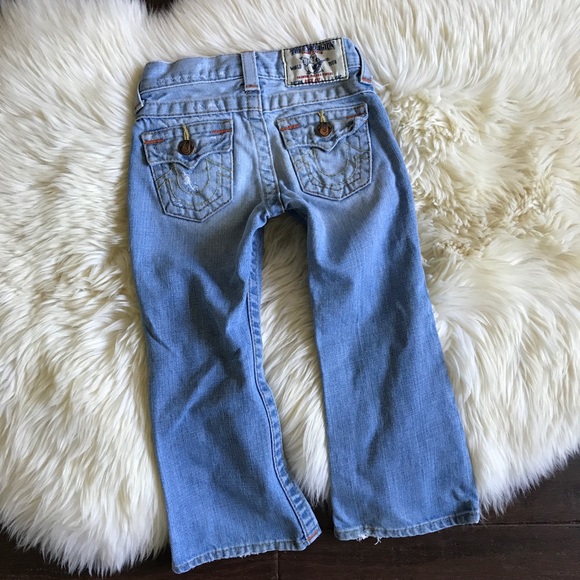 True Religion Other - 🌟HP🌟 True Religion Boot Cut Flap Pocket Jeans 3T