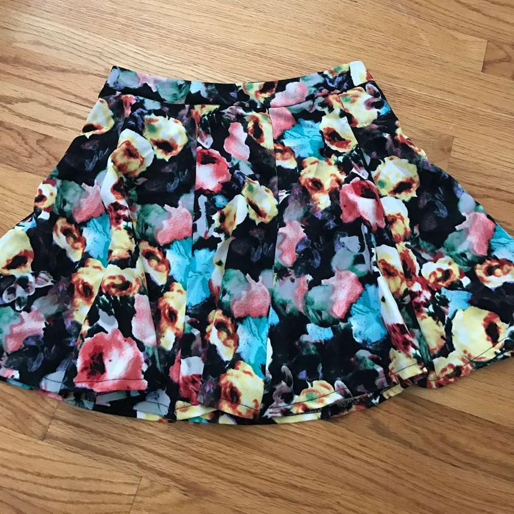 Multi colored skirt