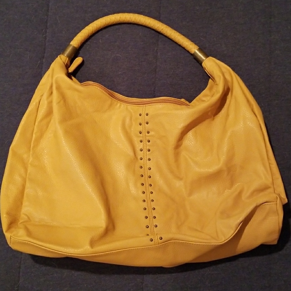 Mustard yellow purse