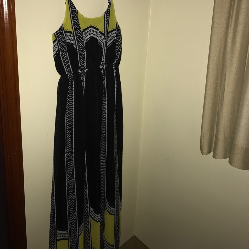 Cut out back maxi