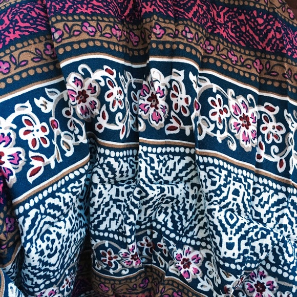 "Jada" ll Bohemian Wrap Skirt - Picture 6 of 7