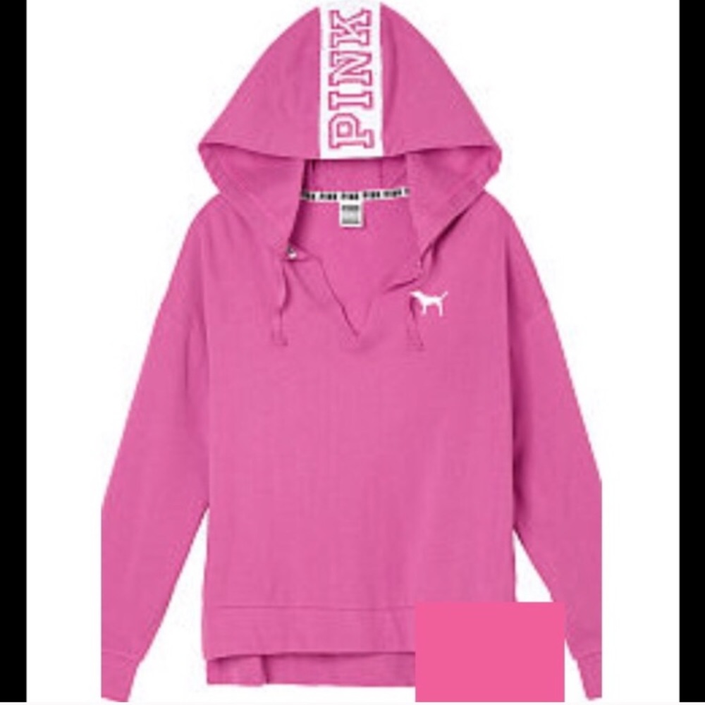 NIB VS Pink Nation Hi Low Hoodie