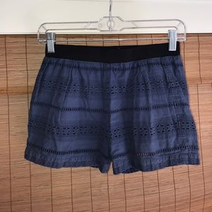 Jcrew girls navy shorts