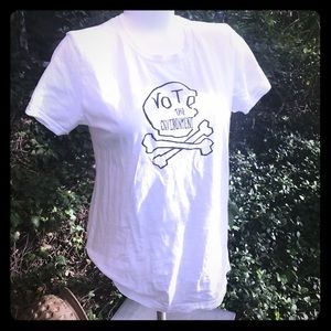 Patagonia white tee Vote the Environment Patagonia white tee Vote the Environment