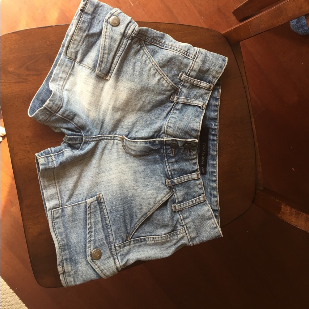 Calvin Klein jean shorts