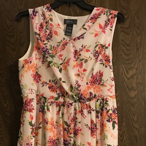 Floral dress Size 18 sleeveless - Picture 1 of 7