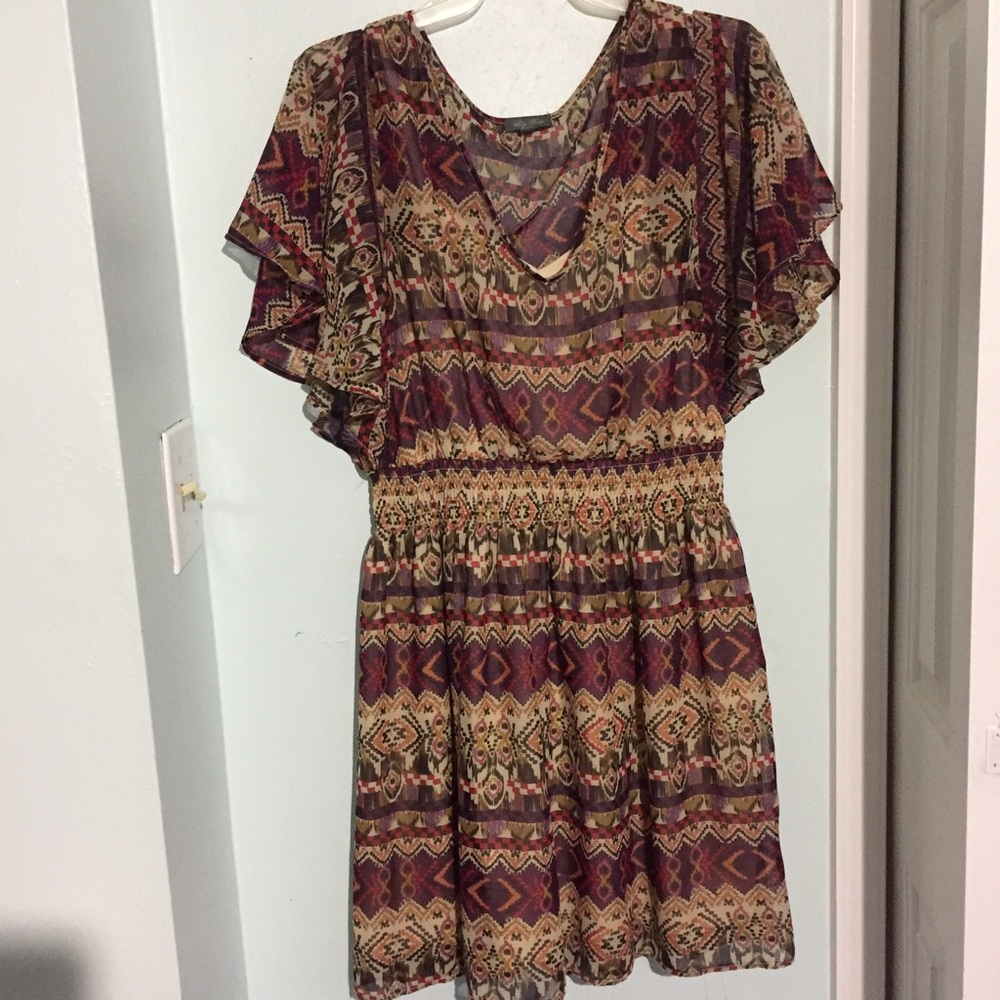 Multi-colored dress