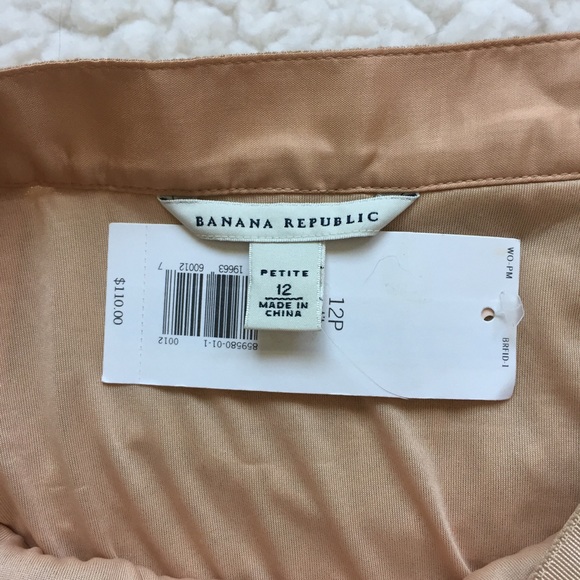 Banana Republic Rosset Gold Skirt - Picture 4 of 5