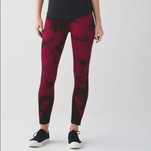 lululemon size 2 tie dye leggings