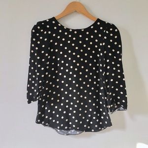 Zara Tops - Zara Dot Blouse Zara Tops - Zara Dot Blouse