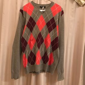 Banana republic argyle sweater