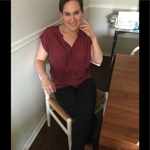 Adorable geometric blouse