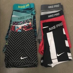 Nike Pro Spandex Bundle Size Small/Medium