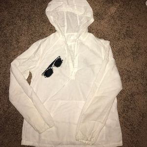 Joe fresh white pullover