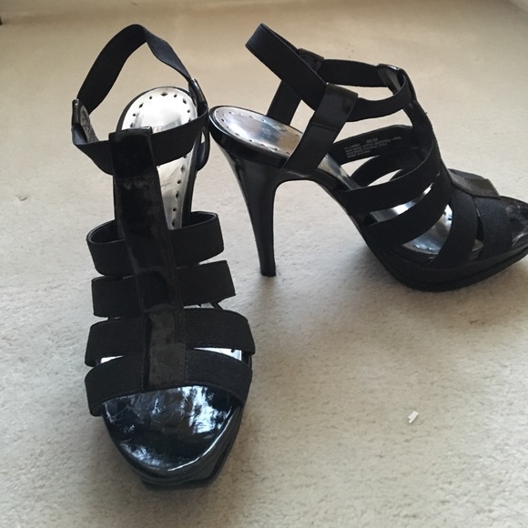 BCBG Strappy Platform Sandals - Picture 2 of 8